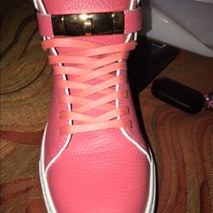 Pink buscemi ladies sneaker